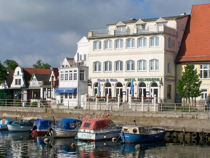 Hotel Belvedere Rostock Exterior foto